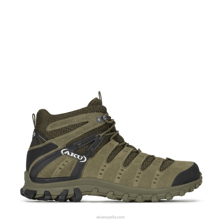 AKU alterra lite mid gtx hombres NLP2G10 verde camuflaje/negro