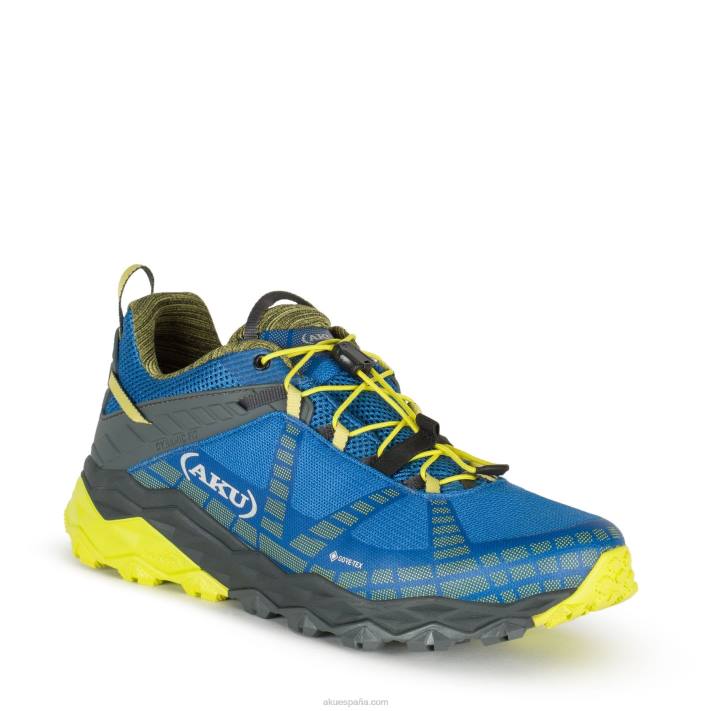 AKU flyrock gtx hombres NLP2G18 azul/lima