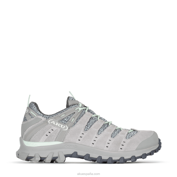 AKU alterra lite gtx mujer NLP2G38 gris claro/jade