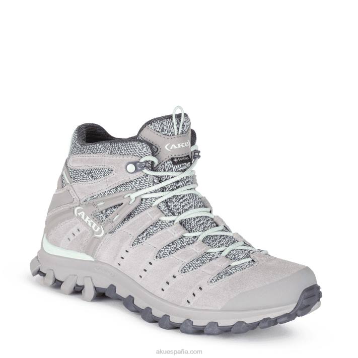 AKU alterra lite mid gtx mujer NLP2G35 antracita/azul claro