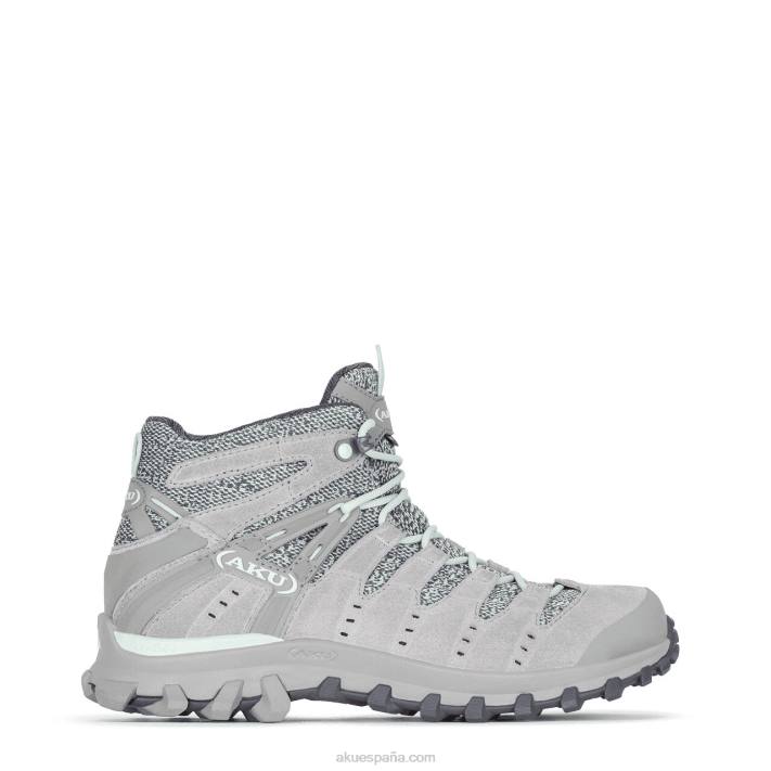 AKU alterra lite mid gtx mujer NLP2G35 antracita/azul claro
