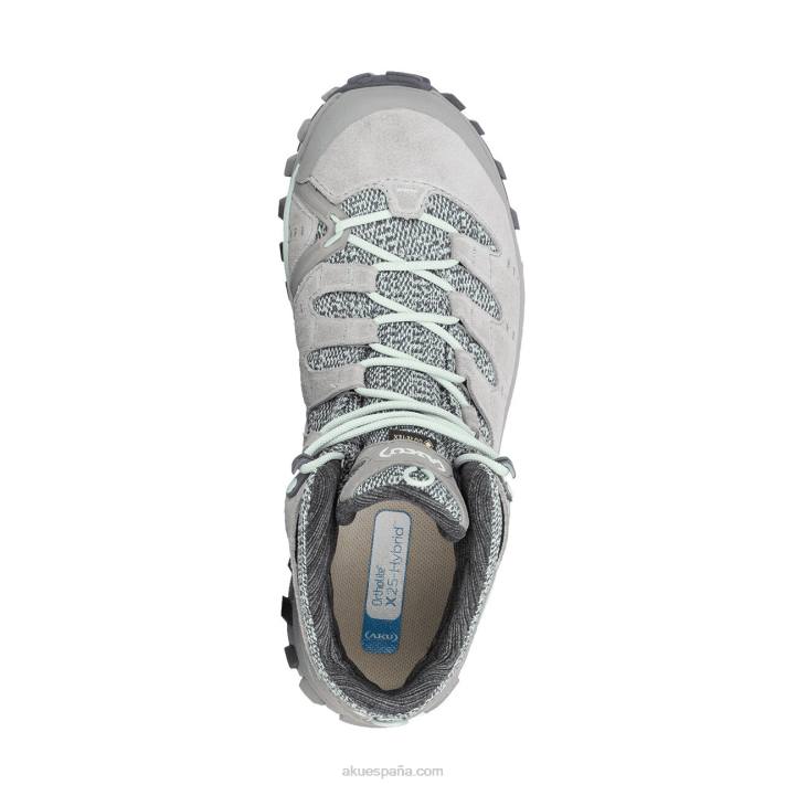 AKU alterra lite mid gtx mujer NLP2G35 antracita/azul claro