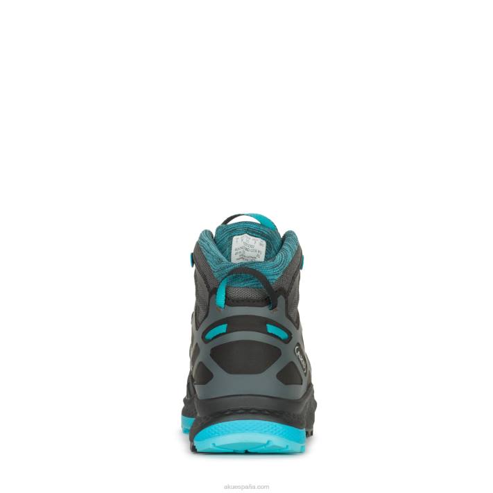 AKU cohete medio dfs gtx mujer NLP2G32 negro/turquesa