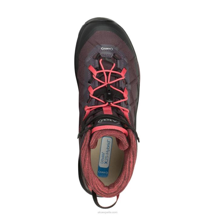 AKU cohete medio dfs gtx mujer NLP2G32 negro/turquesa