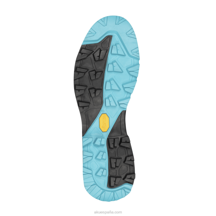 AKU rock dfs mid gtx mujer NLP2G49 gris claro/turquesa