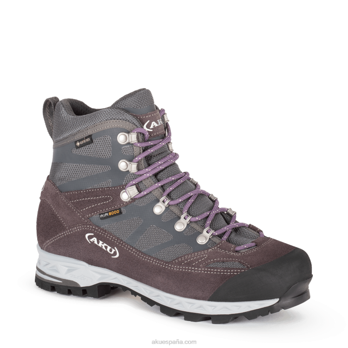 AKU trekker pro gtx mujer NLP2G28 gris/violeta intenso