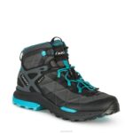 AKU cohete medio dfs gtx mujer NLP2G32 negro/turquesa