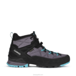 AKU rock dfs mid gtx mujer NLP2G49 gris claro/turquesa - Imagen 2